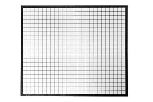 Hexers role playing game board: vinyl mat alternative - Dungeons and Dragons D&D DnD Pathfinder RPG play compatible - 27''x23'' - 1'' squares on one side, 1'' hexes on the other - Foldable & Dry Erase