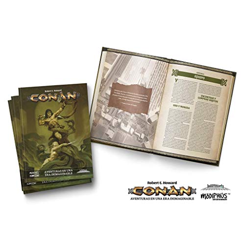 Holocubierta- Conan Libro básico, Color (HOLCON01)
