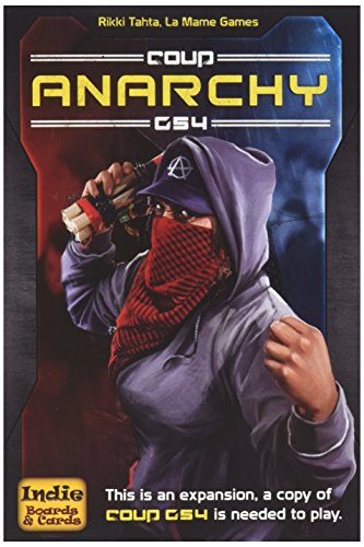 'Indie Tarjeta & Card Games ibg0 co04 – de Tablero Coup Rebellion G54: Anarchy Expansion