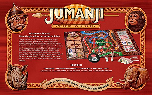 JUMANJI JBG000001 - Juego de tablero, Versión Inglesa, Multicolor