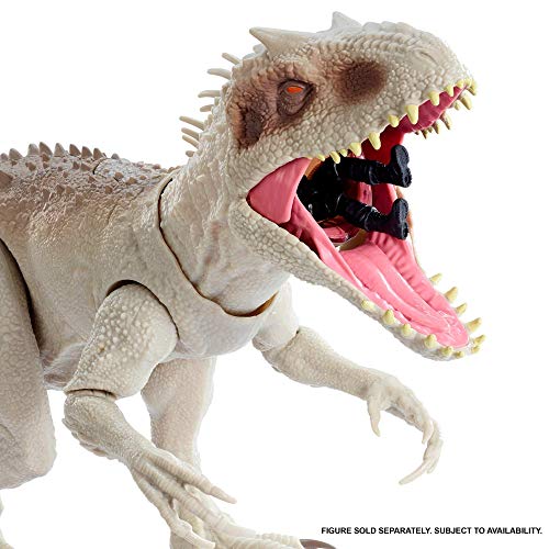 Jurassic World Toys Dino Rivals Indominus Rex, dinosaurio de juguete para niños mayores de 4 años (Mattel GCT95)
