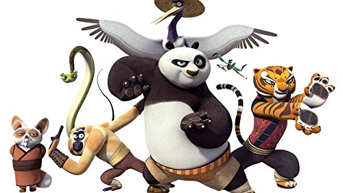 KUNG FU PANDA - Peluche personaje "Panda Po" (28cm en posición Kung Fu) de la película "KUNG FU PANDA 3" 2016 - Calidad Super Soft