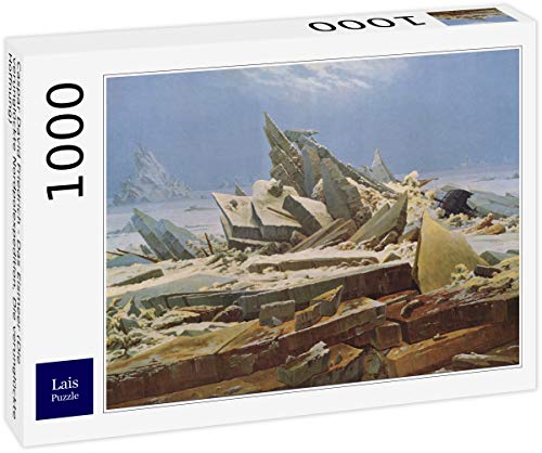 Lais Puzzle Caspar David Friedrich - El Océano Ártico (La expedición Accidental del Polo Norte, La Esperanza perdida) 1000 Piezas