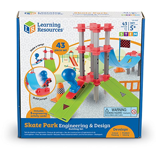 Learning Resources- Skate Park Diseño e ingeniería, Color (LER2845)