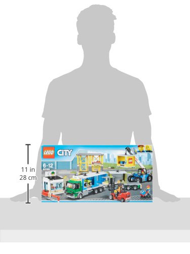 LEGO-60169 City Town: Terminal de mercancías, Multicolor, Miscelanea (60169)