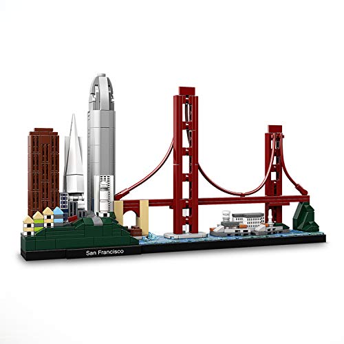 LEGO Architecture - San Francisco, maqueta decorativa de ciudad para construir (21043)