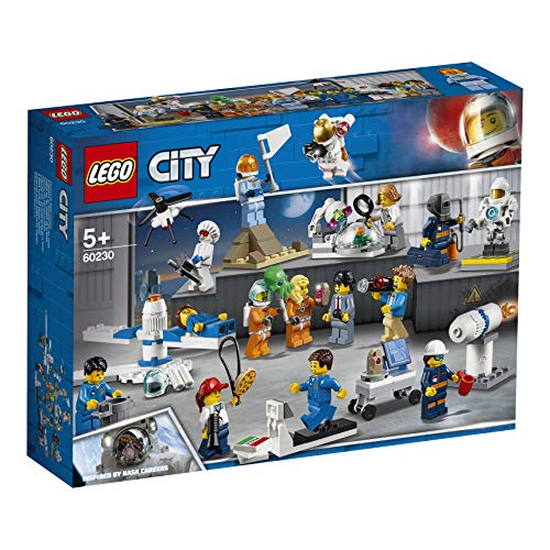 LEGO City Space - Investigación y Desarrollo en el Espacio, Juguete de Construcción con Minifiguras y Naves Espaciales Inspirado por la NASA para Niños y Niñas de 5 a 12 Años (60230)