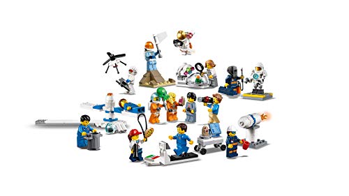 LEGO City Space - Investigación y Desarrollo en el Espacio, Juguete de Construcción con Minifiguras y Naves Espaciales Inspirado por la NASA para Niños y Niñas de 5 a 12 Años (60230)