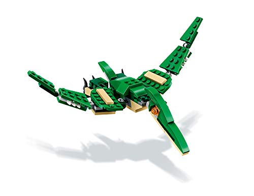 LEGO Creator - Grandes Dinosaurios, juguete 3 en 1 con el que puedes construir muñecos de un Triceratops, un Pterodactilo o un T-Rex (31058)