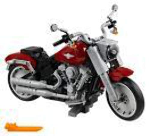 LEGO Creator - Harley Davidson Fat Boy, Maqueta para Montar Coleccionable de Moto del 30 Aniversario Harley Davidson, Recomendado a Partir de 16 años (10269)