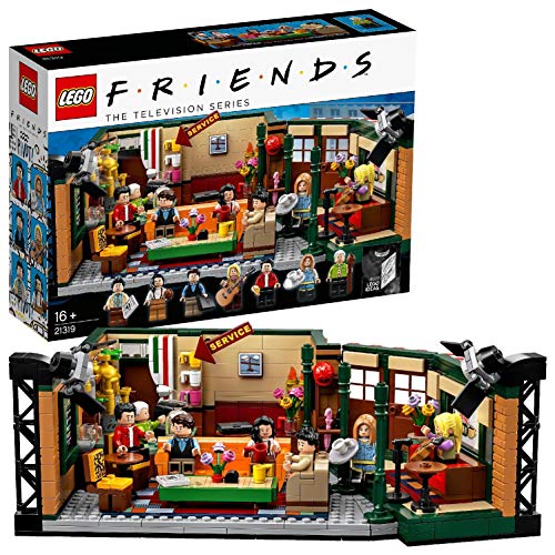 LEGO Ideas - Central Perk, set de construcción, set de la cafetería por el 25 aniversario de la serie, revive los mejores momentos junto a Ross, Rachel, Phoebe, Joey, Chandler y Mónica (21319)