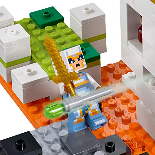 LEGO Minecraft - La Calavera de la Lucha, Set de Construcción de Juguete Creativo del Videojuego con Muñecos para Niños y Niñas de más de 8 Años (21145)