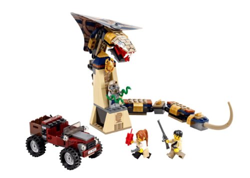 LEGO Pharaoh's Quest 7325 Cursed Cobra Statue - Estatua de la cobra maldita  [versión en inglés]