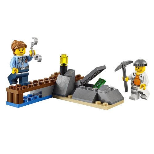 LEGO - Set de introducción: prisión en la Isla, Multicolor (60127)