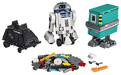 LEGO Star Wars Boost - Comandante Droide, Juguete de Construcción con 3 Robots Controlados por App, con R2-D2, Incluye sensor de distancia, motor y bluetooth, Set robótico programable (75253)