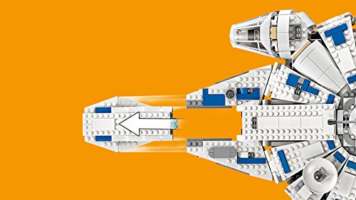 LEGO Star Wars Halcón Milenario del Corredor De Kessel, Set de Construcción de la Guerra de las Galaxias, Incluye Minifiguras de Han Solo, Chewbacca, Qi'ra y Lando Calrissian (75212)