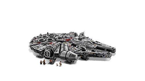 LEGO Star Wars - Millenium Falcon, Maqueta de Construcción del Halcón Milenario de la Guerra de las Galaxias, Edición Serie Coleccionista con Minifiguras de Chewbacca, C3-PO y Han Solo (75192)