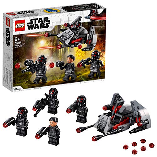 LEGO Star Wars - Pack de Combate: Escuadrón Infernal, juguete de construcción de nave espacial de La Guerra de las Galaxias (75226)