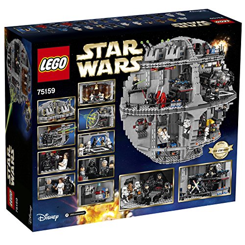 LEGO Star Wars TM - Death Star, maqueta de juguete de la Estrella de la Muerte de la saga La Guerra de las Galaxias (LEGO 75159)