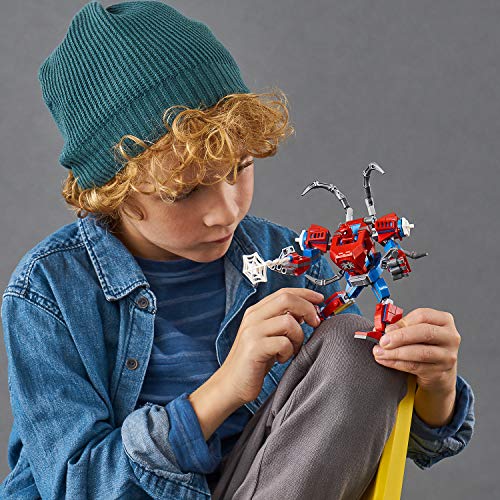 LEGO Super Heroes - Armadura Robótica de Spider-Man, Set de Construcción de Figura de Acción de Juguete para Fans de Marvel (76146)