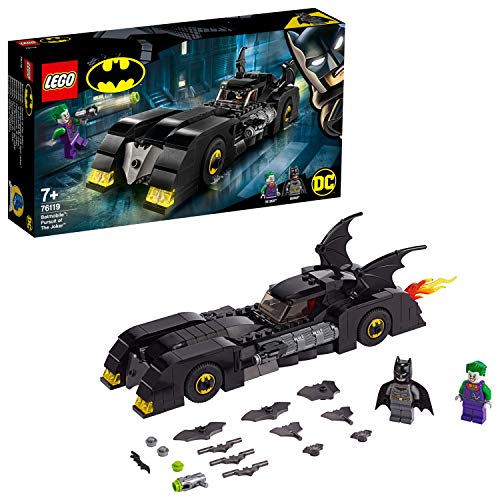 LEGO Super Heroes - Batmobile: La Persecución del Joker Juguete de construcción de Vehículo de Batman, Novedad 2019 (76119)
