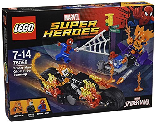 LEGO Super Heroes - Spider-Man, Alianza con el Motorista Fantasma (6137791)