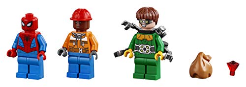 LEGO Super Heroes Spider-Man: Robo de Diamantes de Doc Ock, juguete de construcción, incluye minifiguras (76134)