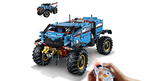 LEGO Technic - Camión Grúa Todoterreno 6 x 6, Juguete de Máquina de Construcción (42070)