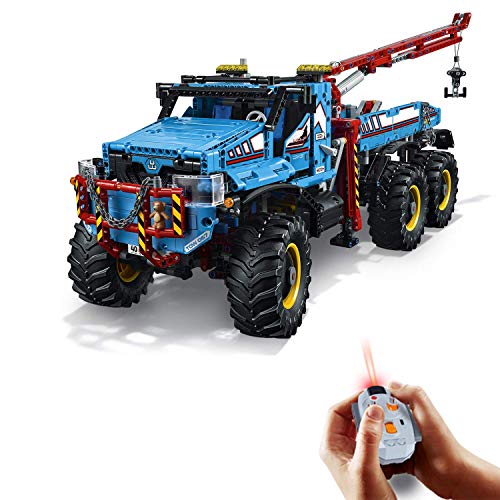 LEGO Technic - Camión Grúa Todoterreno 6 x 6, Juguete de Máquina de Construcción (42070)