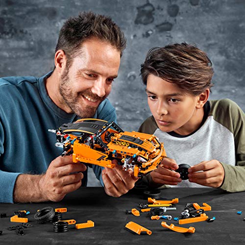 LEGO Technic - Chevrolet Corvette ZR1, maqueta de coche de juguete 2 en 1 para construir (42093)