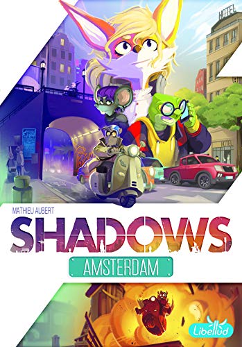 Libellud LIBSHAM01US Shadows: Amsterdam, Multicolor