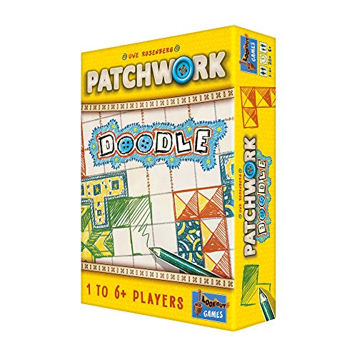 Lookout Games LK0107 Patchwork Doodle, varios colores , color/modelo surtido