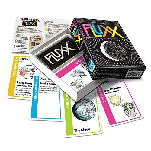 Looney Labs Juego de Cartas Fluxx 5.0 (versión en inglés)