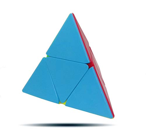 lvl25 Cubo Pyraminx 2x2 stickerless, piraminx Velocidad y Gran Giro. LEVEL25