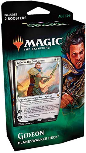 Magic The Gathering C57800000 War of The Spark-Planeswalker (baraja enviada al azar ya sea Gideon o Jace) , color/modelo surtido