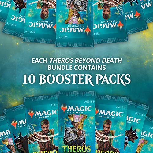 Magic The Gathering Theros Beyond Death Bundle (Incluye 10 Paquetes de Refuerzo) (Wizards of The Coast C62560000)