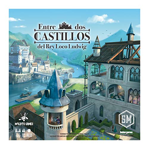 Maldito Games Entre Dos Castillos del Rey Loco Ludwig - Juego de Mesa en Castellano