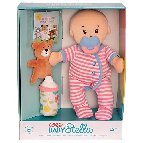 Manhattan Toy 152960 Wee Baby Stella Sleepy Time Scents Suave muñeca Set