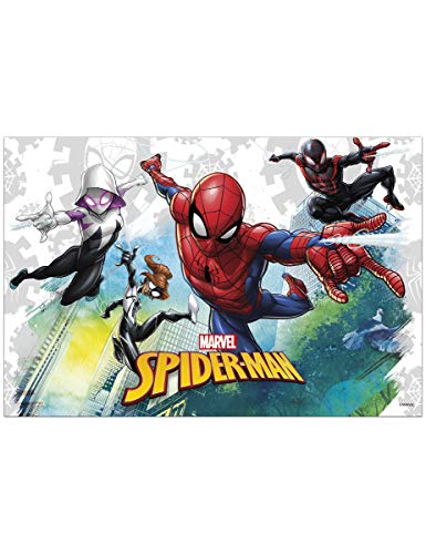 Manteles de plástico Spider-Man Team Up Taglia Unica Multicolor