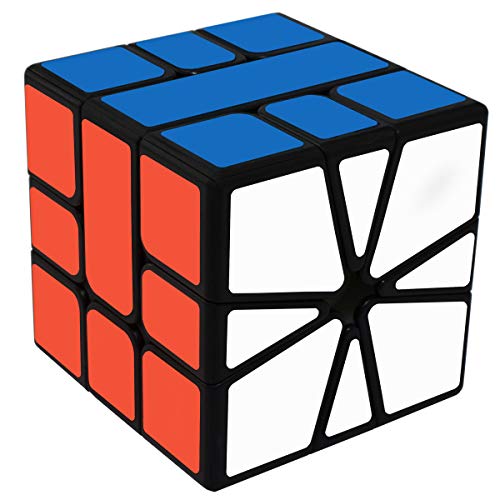 Maomaoyu Square One Cube Square 1 Magico Cubo de la Velocidad Negro