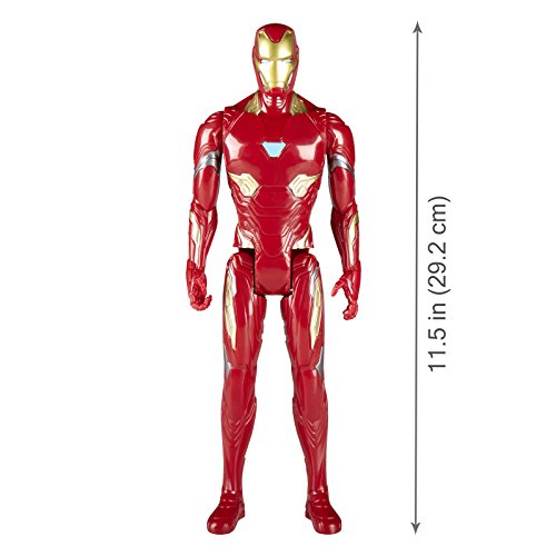 Marvel- Figura Titan Hero Series Infinity War, Iron Man (Hasbro E1410EU4)