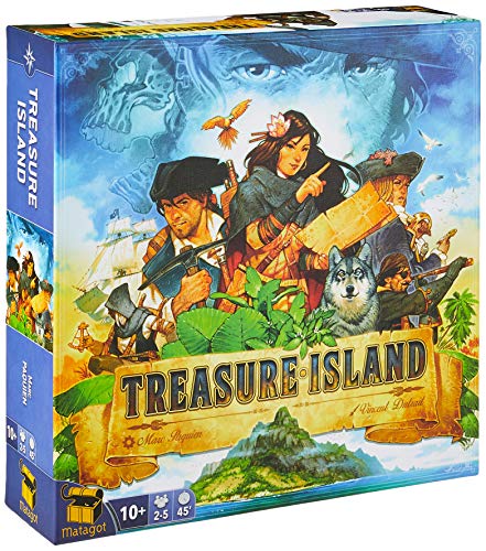Matagot MTGISLE001 Treasure Island, colores variados , color/modelo surtido