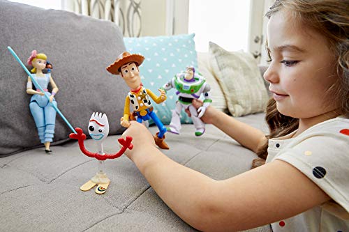Mattel Disney Toy Story 4 Pack de 4 Figuras Básicas de La Película, Juguetes Niños +3 Años (GDP75)