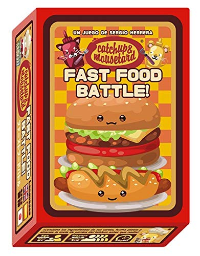 MIXIN Catchup and Mousetard: Fast Food Battle - Juego de Mesa [Castellano]