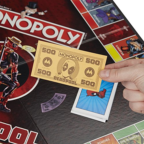 Monopoly Deadpool Marvel Heroes - Juego de Mesa (versión Francesa)