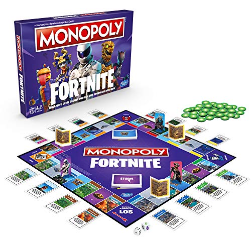 Monopoly Fortnite, Juego de Mesa a Partir de 13 años  [ Alemán]