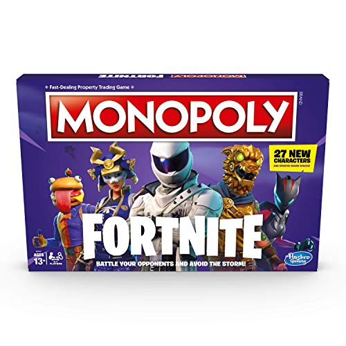 Monopoly Fortnite - Juego de mesa por 2 a 7 jugadores De 13 años en adelante [Edición Inglés]