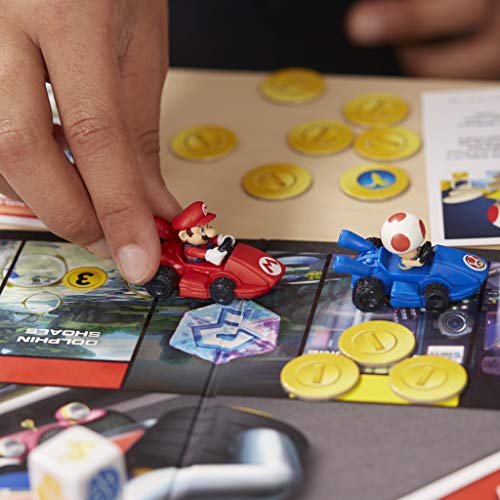 Monopoly- Gamer Mario Kart (Versión Española), Multicolor, única (Hasbro E1870105)