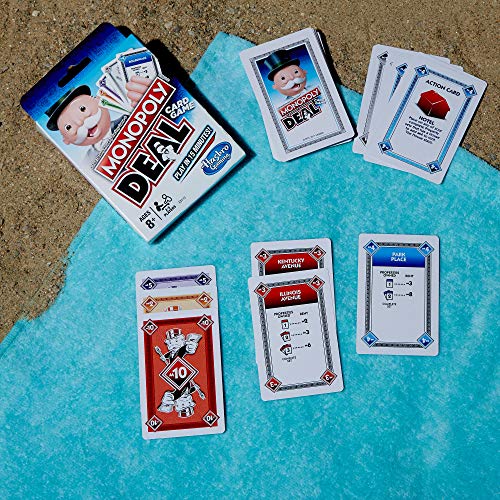 Monopoly- Juego de Cartas, Multicolor (Hasbro E31131020)