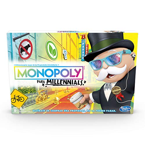 Monopoly- Millenials, Multicolor, única (Hasbro E4989105)